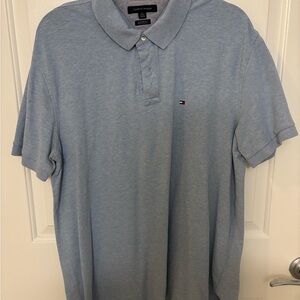 Tommy Hilfiger Blue Polo Shirt Classic Design